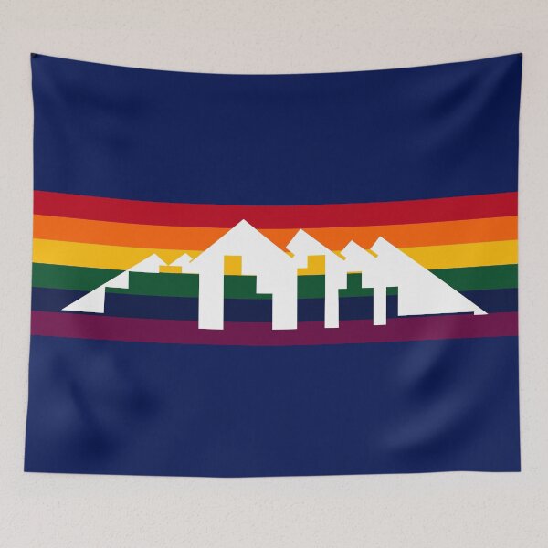 Item preview, Diseño de fondo de la ciudad de baloncesto de Denver designed and sold by sportsign.