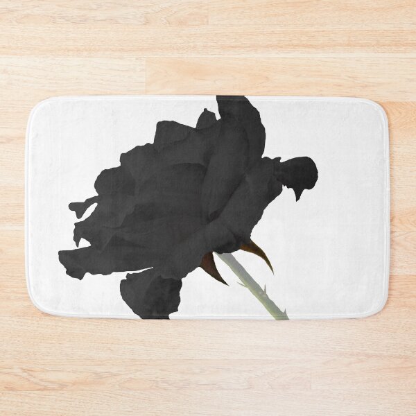 Item preview, Black rose with stem designed and sold by Astralia.