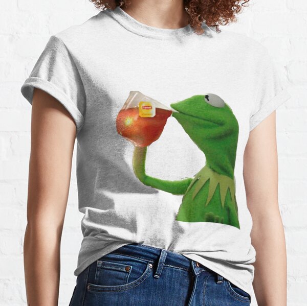 kermit sipping tea shirt