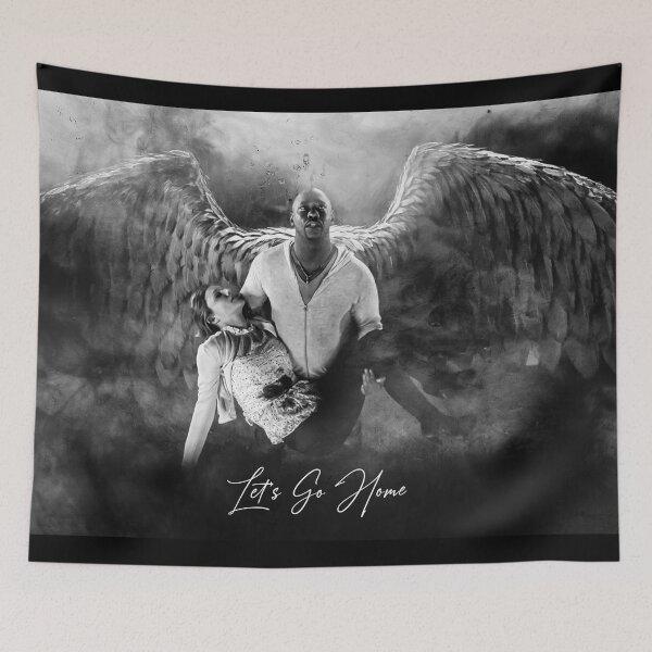 Item preview, Amenadiel and Charlotte - Heaven Artwork designed and sold by Kristin Harris Productions: Fanart Designs.