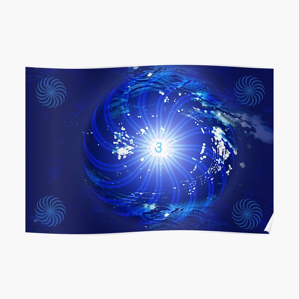 Third Eye Chakra ~ Indigo ~ Ajna ~Female Poster