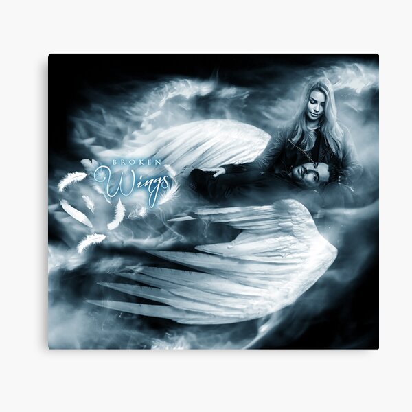 Lucifer and Chloe - Broken Wings Canvas Print