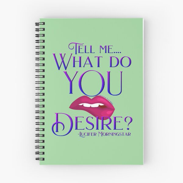 Item preview, Tell Me...What Do You Desire- Lucifer designed and sold by Mandi Tucker.