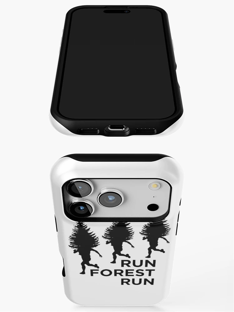 Thumbnail 3 of 4, iPhone Case, RUN FOREST RUN! designed and sold by ExplosiveA.