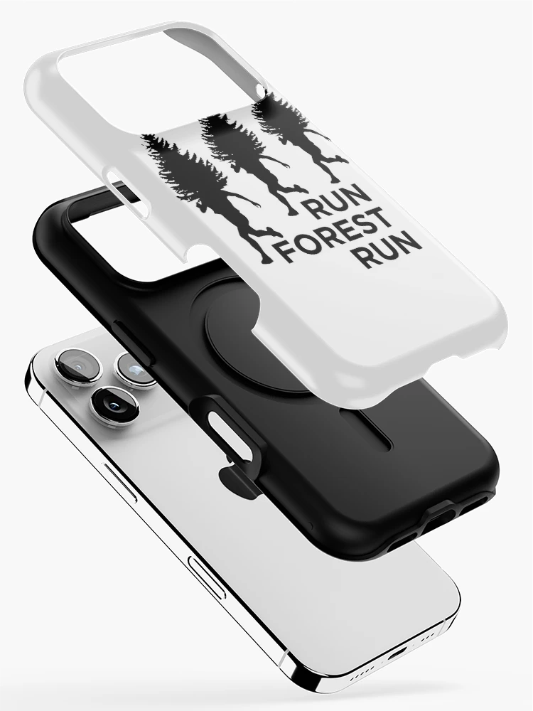 Thumbnail 2 of 4, iPhone Case, RUN FOREST RUN! designed and sold by ExplosiveA.