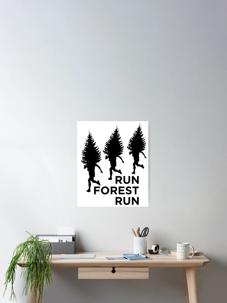 Thumbnail 2 of 3, Poster, RUN FOREST RUN! designed and sold by ExplosiveA.