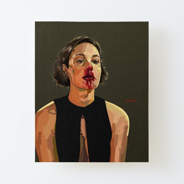 NOSEBLEED Canvas Mounted Print
