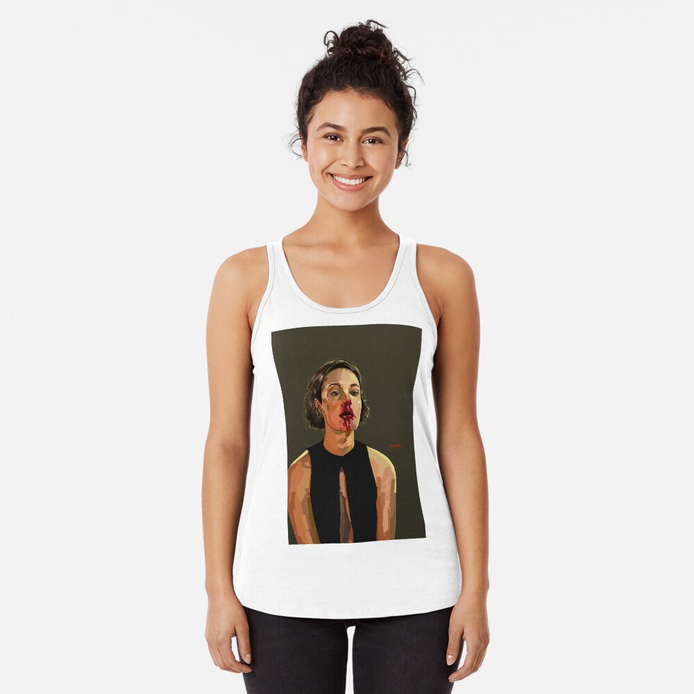 Vista previa del artículo con la obra «Camiseta con espalda nadadora», diseñado y vendido por IlandiART1504.