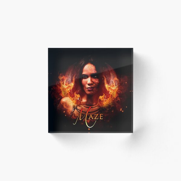 Mazikeen Demon Face Acrylic Block