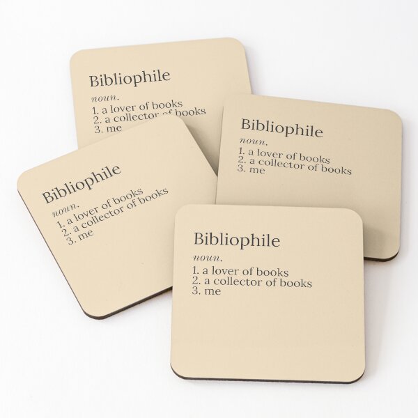 Item preview, Bibliophile designed and sold by WildHeartReads.