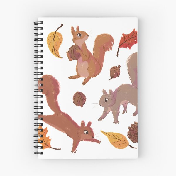 Item preview, Autumn Squirrels  designed and sold by bythestream.