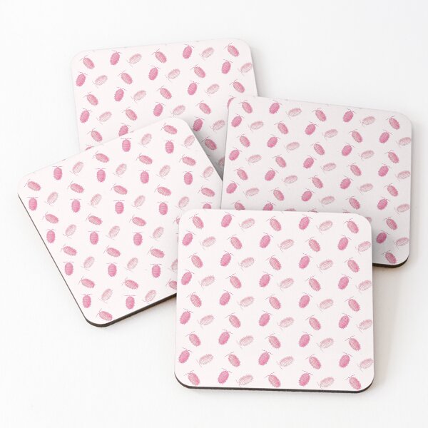 Item preview, Pink Isopods designed and sold by mothernatural.