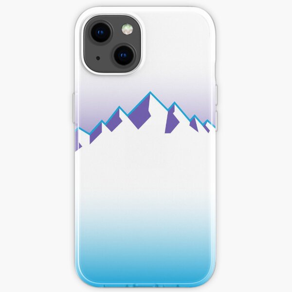 Utah Basketball City Background Design iPhone Soft Case