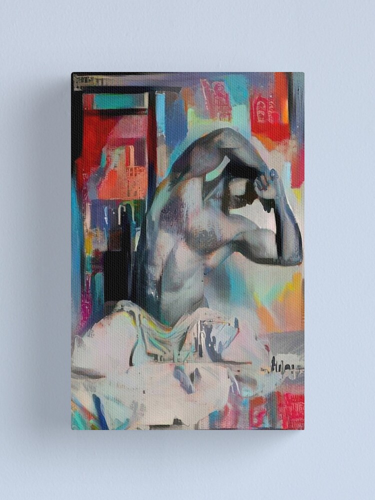 Alternate view of Lean Into It Canvas Print
