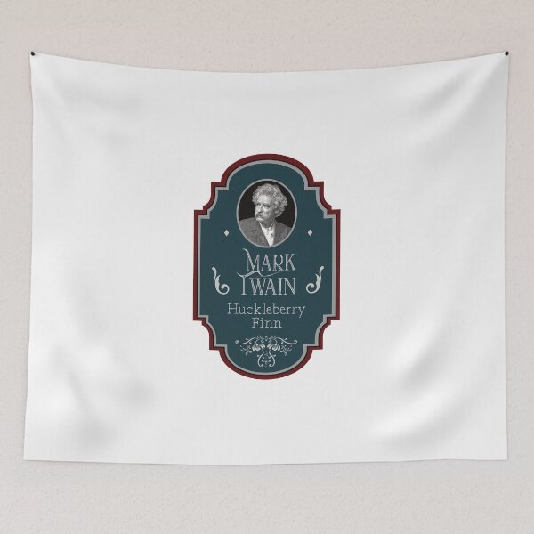 Item preview, Mark Twain Iconic Author T-Shirt  designed and sold by lg whittaker.