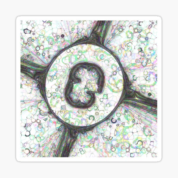 Fractal Storms 3 - Alternate version Sticker
