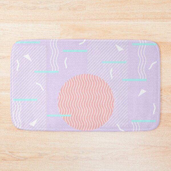 Item preview, Memphis Summer Lavender Waves designed and sold by SilverPegasus.