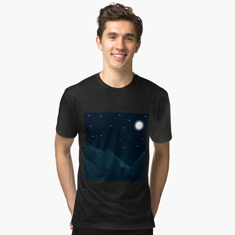 Item preview, Tri-blend T-Shirt designed and sold by vectormarketnet.