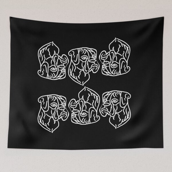 Item preview, BOXER DOG BLACK HEAD SILHOUETTE designed and sold by GIVENGRACE.ART.