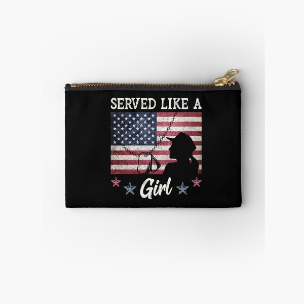 Item preview, Served Like A Girl Female Veterans Day Gift designed and sold by Dressed For  Duty.