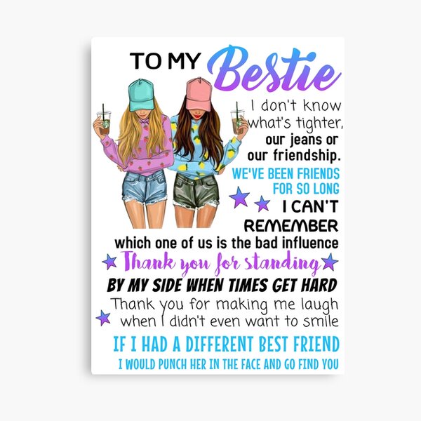 "Best Friends" Canvas Print for Sale by lnaplus Redbubble