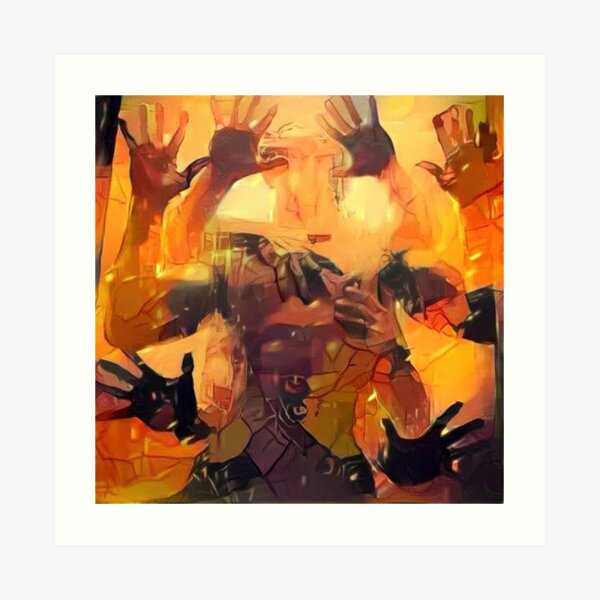 Tactile Symphony Art Print