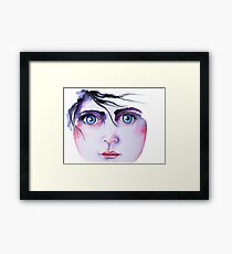 Blue-eyed Framed Print