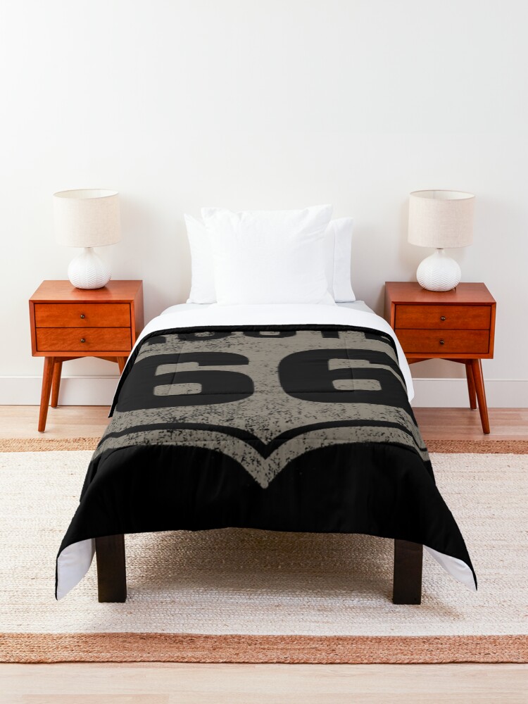 Alternate view of ROUTE 66 Comforter