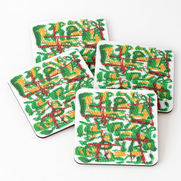 Item preview, Green calligraphy designed and sold by LeMoor.