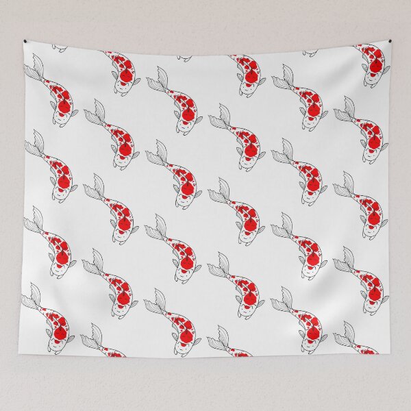 Item preview, Kitty Koi - White designed and sold by Ambrodust.