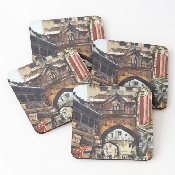 Item preview, Indian Market Porbandar Gujarat designed and sold by TheJoeyStudio.