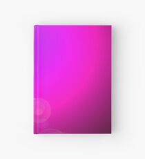 Pink/mauve spotlight background Hardcover Journal