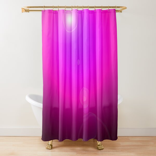 Pink/mauve spotlight background Shower Curtain