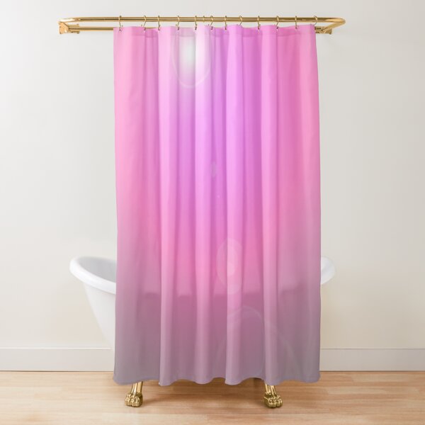 Background with pink spotlight. Shower Curtain