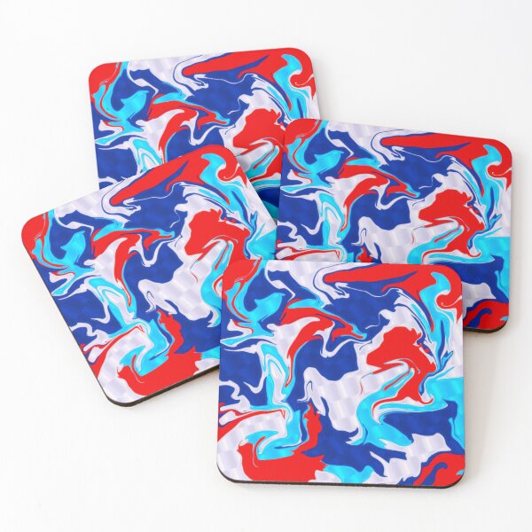 Item preview, Red White Blue Psychedelic  designed and sold by BigTexFunkadelic.