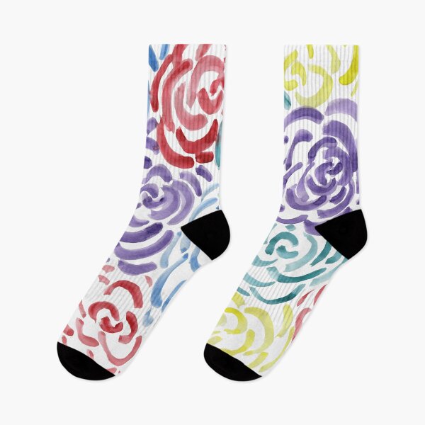Item preview, Colorful Watercolor Flowers designed and sold by MaddiLoppnow.