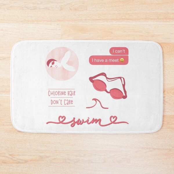 Item preview, Coral Watercolor Swim Swimming Squad Pack designed and sold by The-Goods.