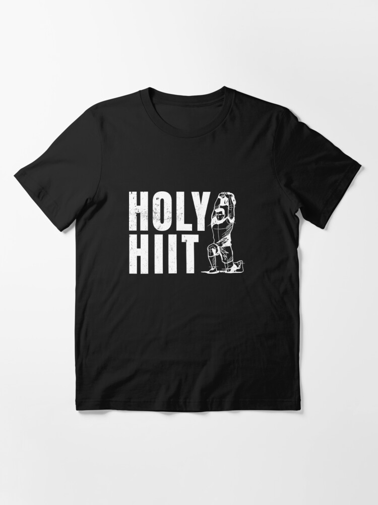 Alternate view of High-Intensity Interval Training - Holy Hiit Essential T-Shirt