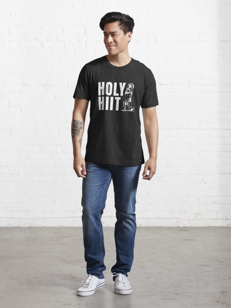 Alternate view of High-Intensity Interval Training - Holy Hiit Essential T-Shirt