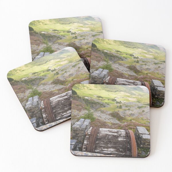 Item preview, Cwm Penmachno, with slate quarry, incline drum house. designed and sold by Andy Chisholm.