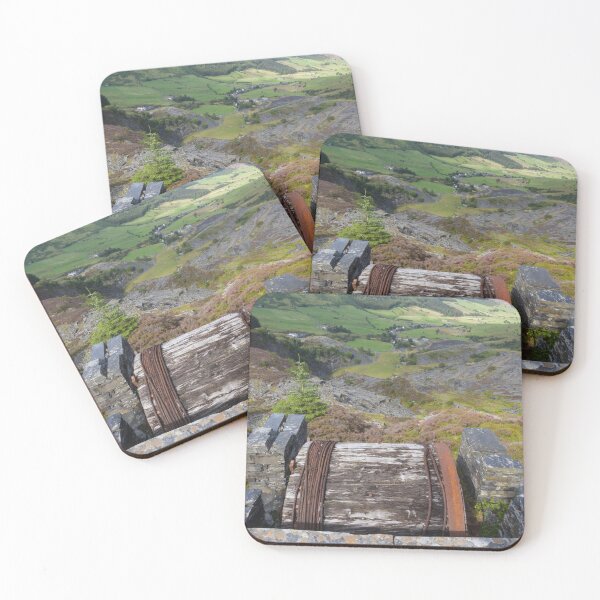 Item preview, Cwm Penmachno, with slate quarry, incline drum house. designed and sold by Andy Chisholm.