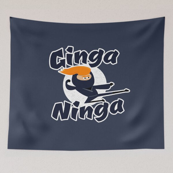 Item preview, Ginga Ninja - Readhead Martial Artist designed and sold by propellerhead.