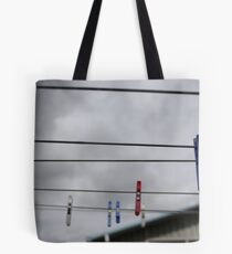 the suburban sky Tote Bag