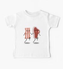 Food - bacon and beef Baby Tee