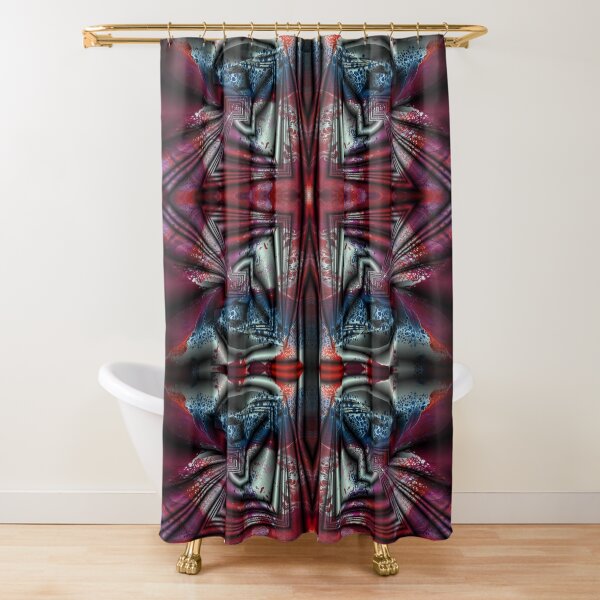 Folding Shower Curtain