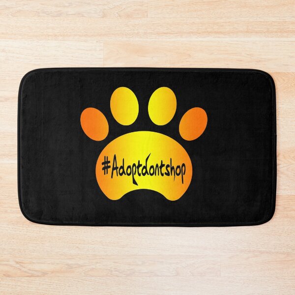 Item preview, Copy of Adopt don't shop (yelloworange) designed and sold by Dave Crokaert.