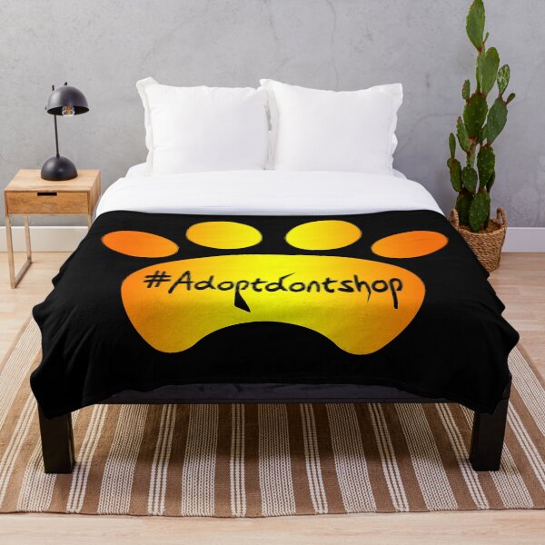Item preview, Copy of Adopt don't shop (yelloworange) designed and sold by Dave Crokaert.