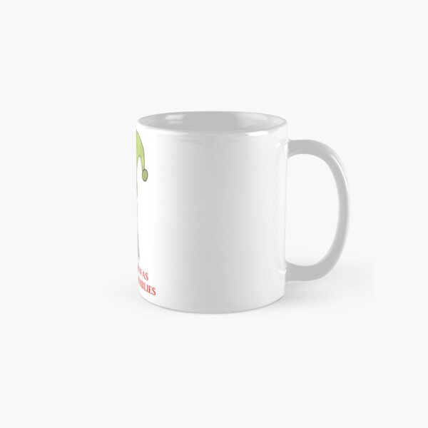 Llamas with Hats - "My stomach was making the rumblies" Classic Mug
