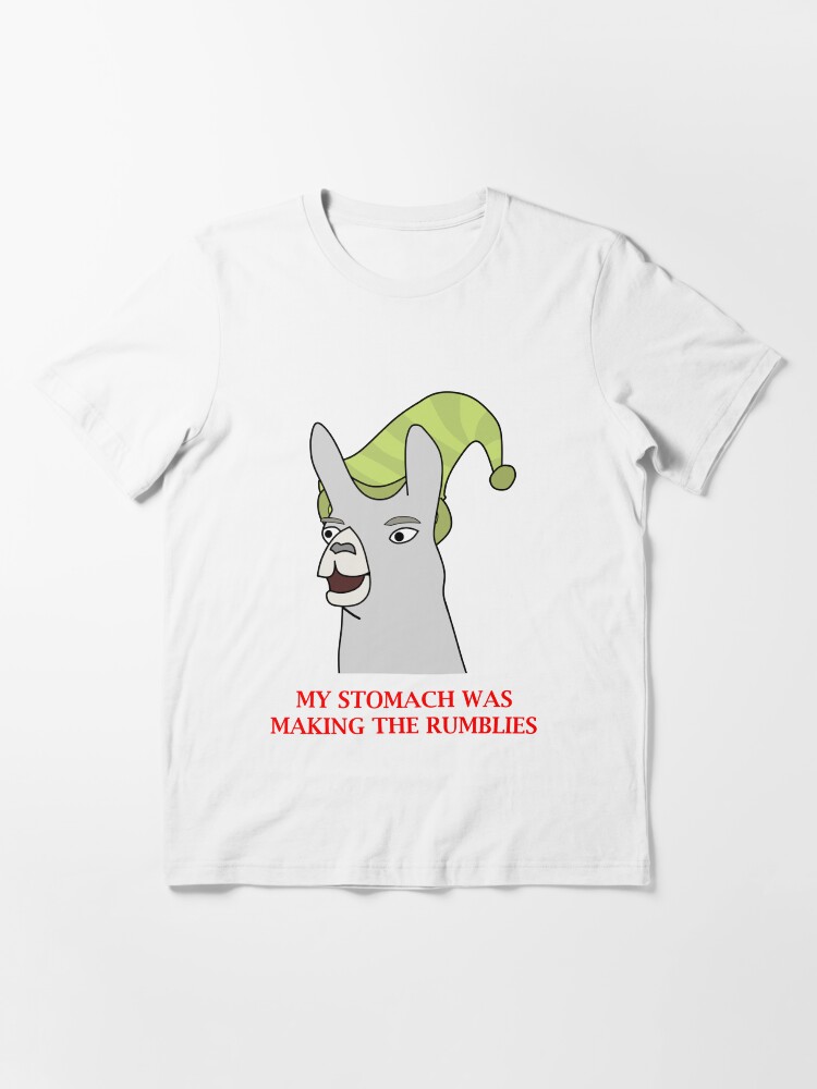 Llamas With Hat My Stomach Was Making The Rumblies T-Shirt
