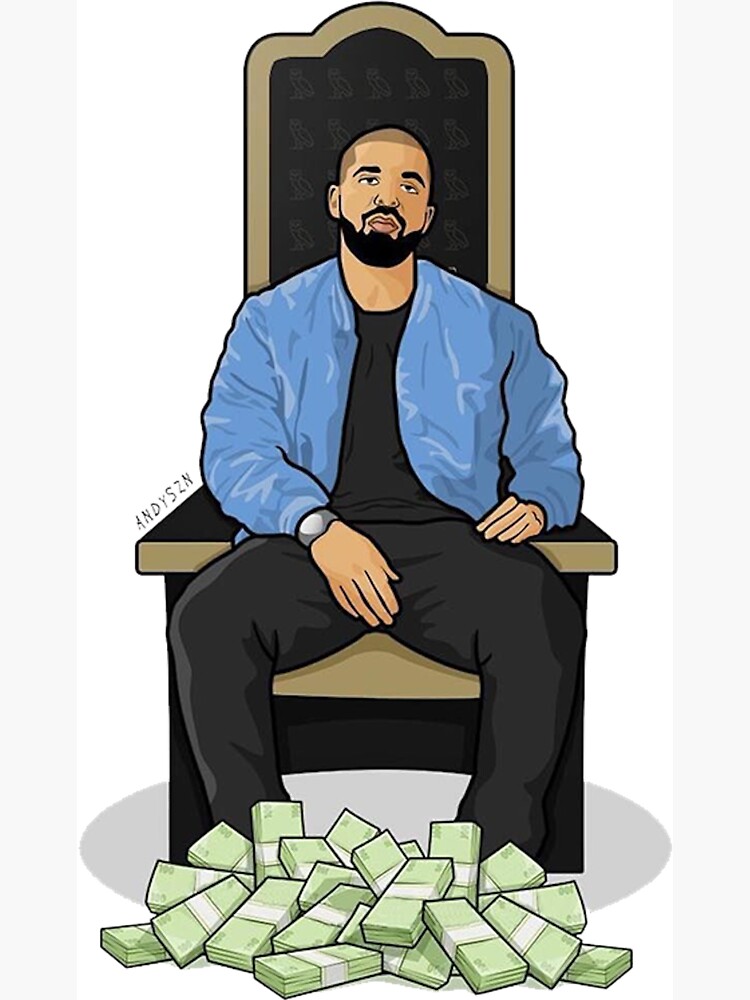 Cartoon King Drake | Magnet
